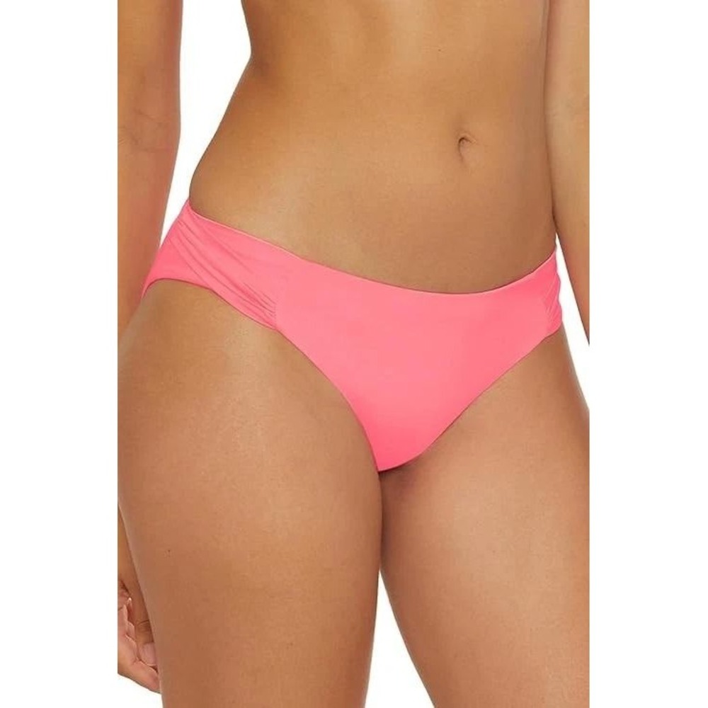 Trina Turk Tab Size Bikini‎ Bottoms Size 4 Pink NWT